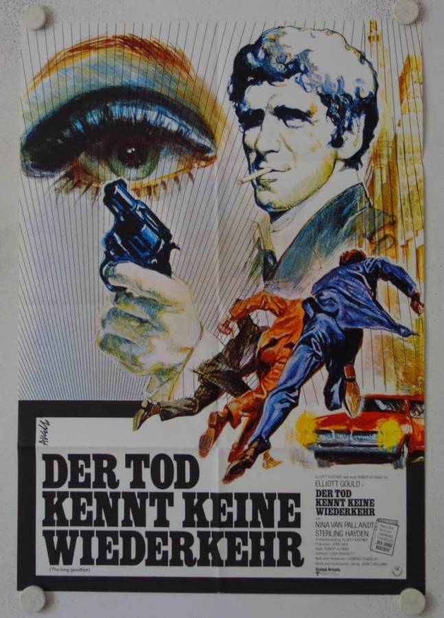 The Long Goodbye original release german movie poster